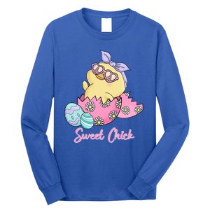 Sweet Chick Cute Spring Easter Long Sleeve Shirt