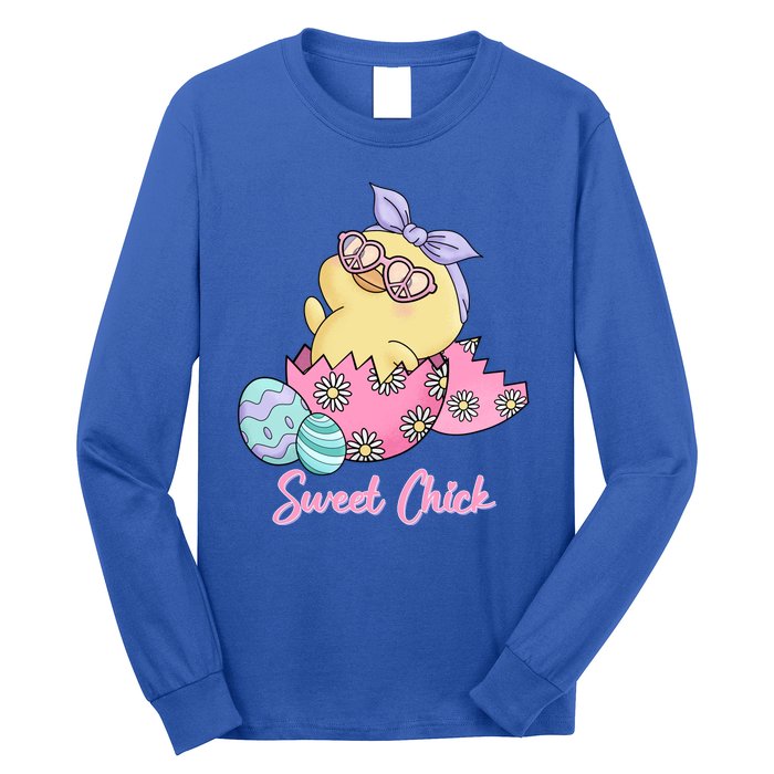 Sweet Chick Cute Spring Easter Long Sleeve Shirt