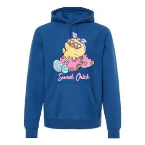 Sweet Chick Cute Spring Easter Premium Hoodie