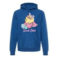 Sweet Chick Cute Spring Easter Premium Hoodie