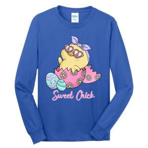 Sweet Chick Cute Spring Easter Tall Long Sleeve T-Shirt