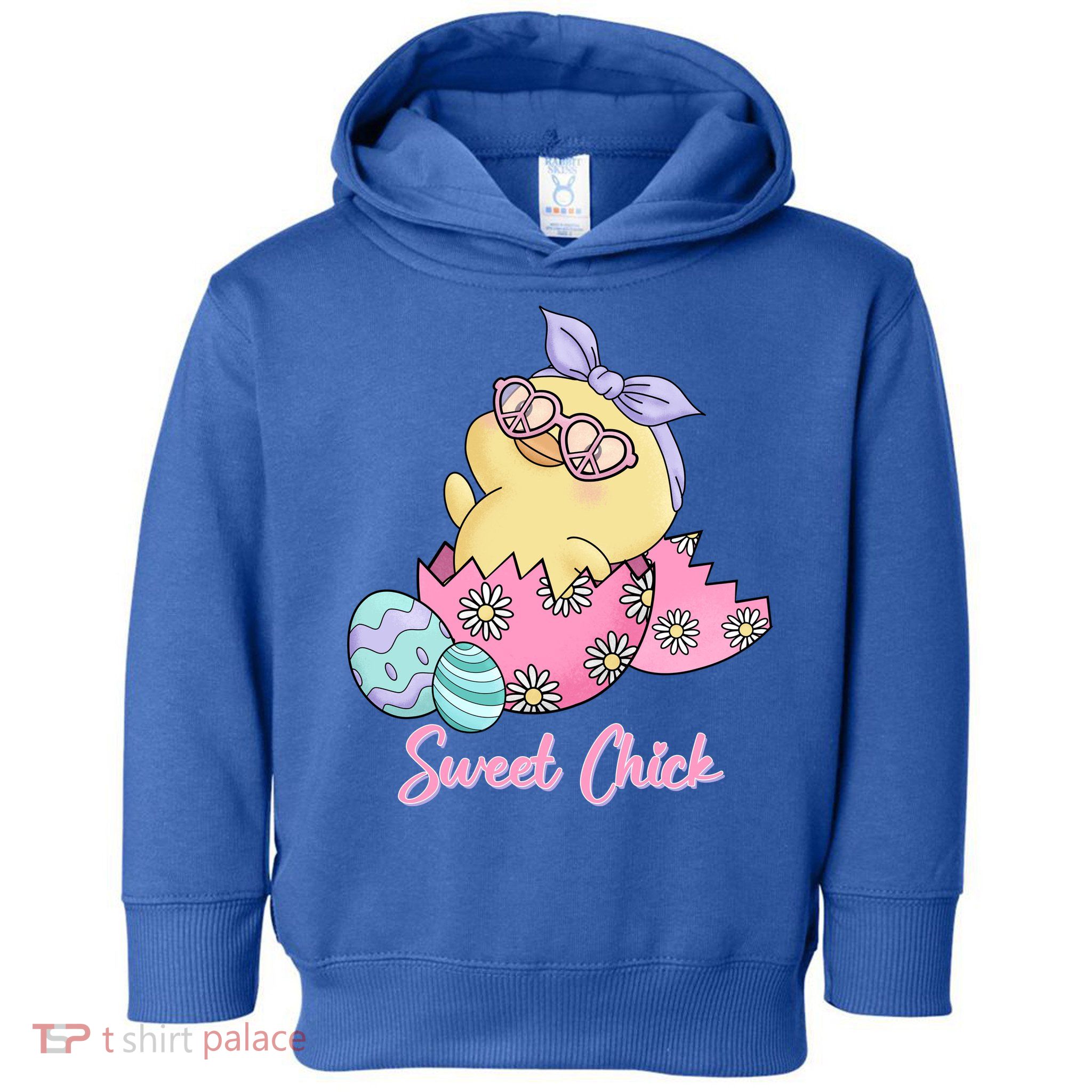 Sweet Chick Cute Spring Easter Toddler Hoodie