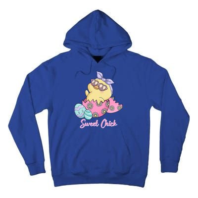 Sweet Chick Cute Spring Easter Tall Hoodie