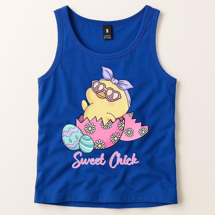 Sweet Chick Cute Spring Easter Tank Top