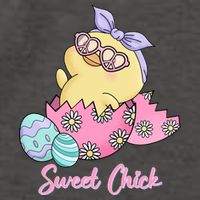 Sweet Chick Cute Spring Easter Vector Backpack