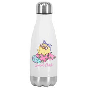 Sweet Chick Cute Spring Easter Stainless Steel Insulated Water Bottle