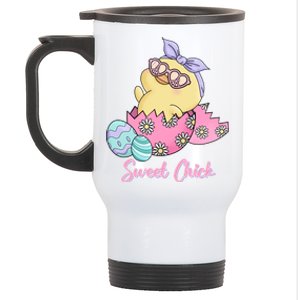 Sweet Chick Cute Spring Easter Stainless Steel Travel Mug