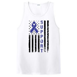 Support Colon Cancer Awareness PosiCharge Competitor Tank