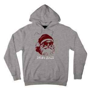 Sigma Claus Cool Santa Meme Rizzler Brainrot Christmas Tall Hoodie