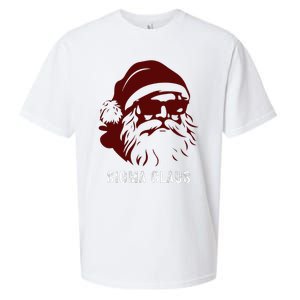 Sigma Claus Cool Santa Meme Rizzler Brainrot Christmas Sueded Cloud Jersey T-Shirt