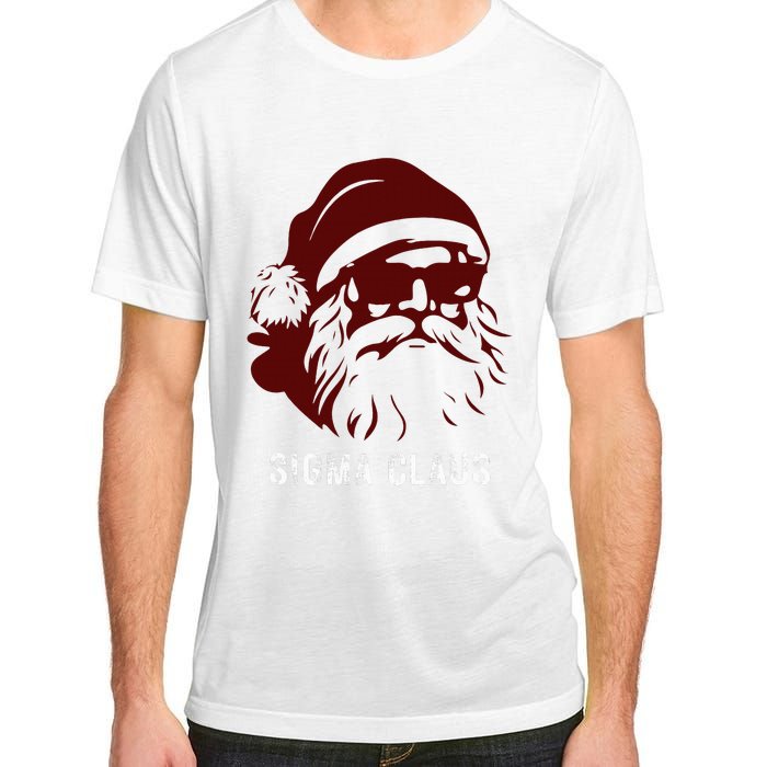 Sigma Claus Cool Santa Meme Rizzler Brainrot Christmas Adult ChromaSoft Performance T-Shirt