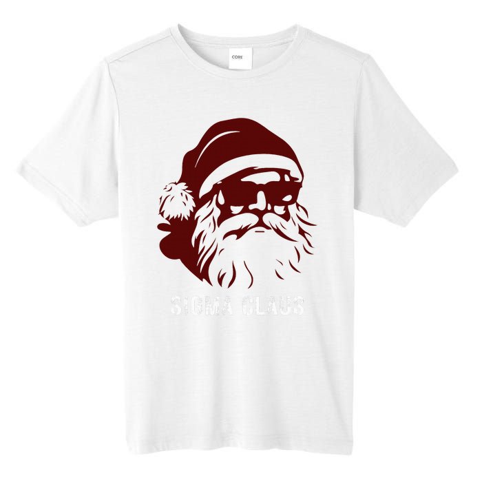 Sigma Claus Cool Santa Meme Rizzler Brainrot Christmas Tall Fusion ChromaSoft Performance T-Shirt