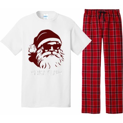 Sigma Claus Cool Santa Meme Rizzler Brainrot Christmas Pajama Set