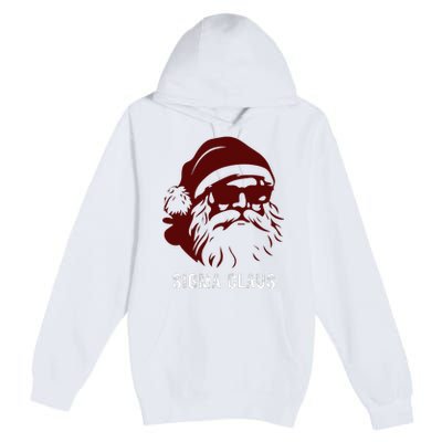 Sigma Claus Cool Santa Meme Rizzler Brainrot Christmas Premium Pullover Hoodie