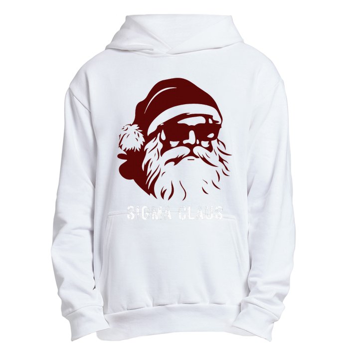 Sigma Claus Cool Santa Meme Rizzler Brainrot Christmas Urban Pullover Hoodie