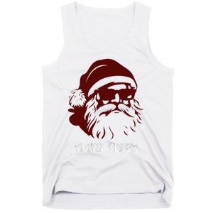 Sigma Claus Cool Santa Meme Rizzler Brainrot Christmas Tank Top