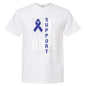 Support Colon Cancer Awareness Garment-Dyed Heavyweight T-Shirt