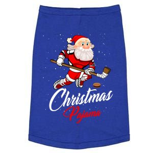 Santa Claus Christmas Pajama Ice Hockey Costume Gift Doggie Tank