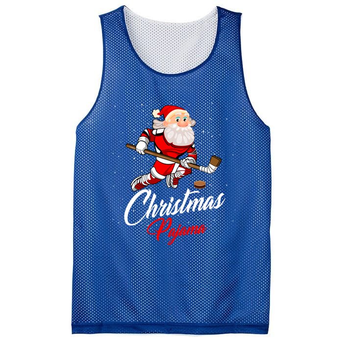 Santa Claus Christmas Pajama Ice Hockey Costume Gift Mesh Reversible Basketball Jersey Tank