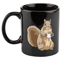 Squirrel Coffee Cup Gift 11oz C Handle Ceramic Mug