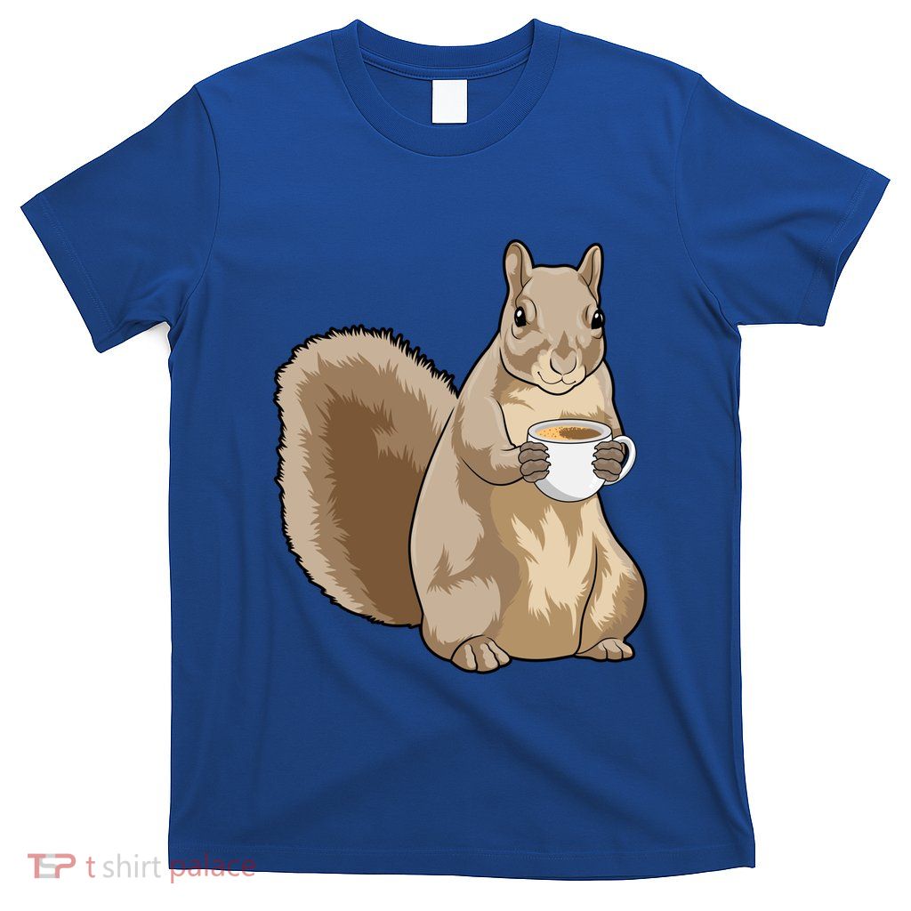 Squirrel Coffee Cup Gift T-Shirt