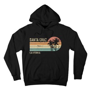 Santa Cruz California Sunset 70s 80s Hoodie