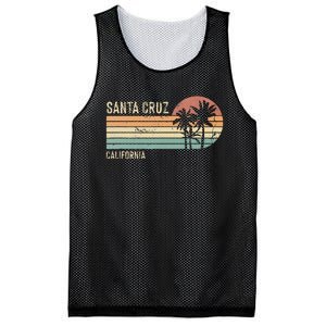 Santa Cruz California Sunset 70s 80s Mesh Reversible Basketball Jersey Tank