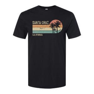 Santa Cruz California Sunset 70s 80s Softstyle CVC T-Shirt