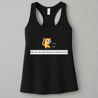 Squirt Click Click We Cant Expect God To Do All The Work Womens Tank Top