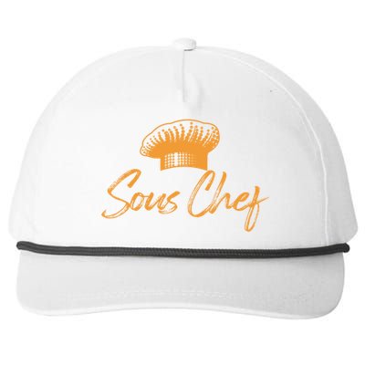 Sous Chef Culinary Cook Chefs Hat Gift Snapback Five-Panel Rope Hat