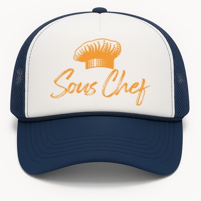 Sous Chef Culinary Cook Chefs Hat Gift Trucker Hat