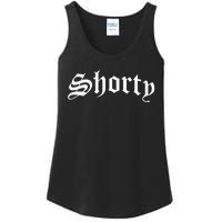 Shorty Chola Chicana Mexican American Pride Hispanic Latina Ladies Essential Tank