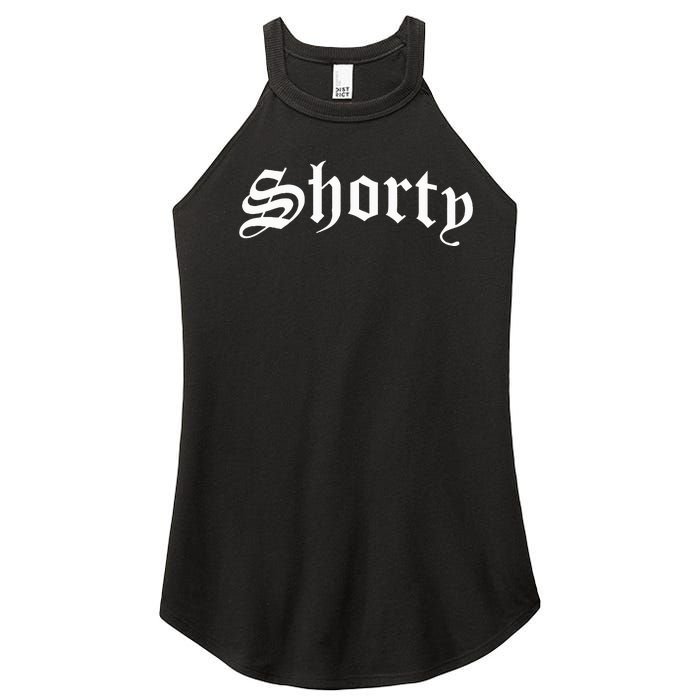 Shorty Chola Chicana Mexican American Pride Hispanic Latina Women's Perfect Tri Rocker Tank