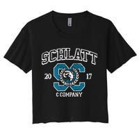 Schlatt & Co. Collegiate Women's Crop Top Tee