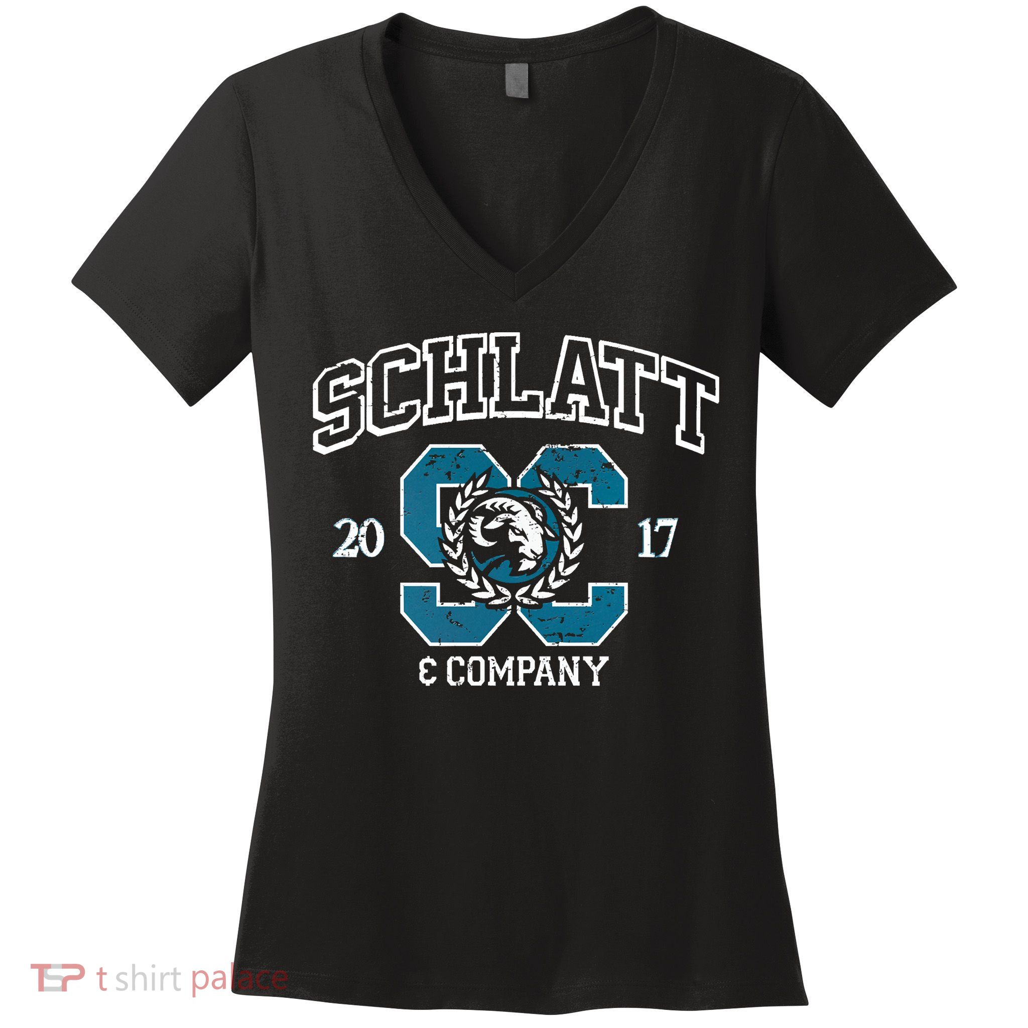 Schlatt & Co. Collegiate Women's V-Neck T-Shirt