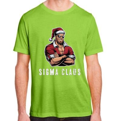 Sigma Claus Cool Santa Funny Christmas Rizz Rizzler Meme Adult ChromaSoft Performance T-Shirt