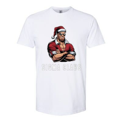 Sigma Claus Cool Santa Funny Christmas Rizz Rizzler Meme Softstyle® CVC T-Shirt