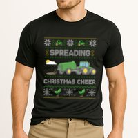 Spreading Christmas Cheer Farming Tractor Ugly Sweater Funny  Performance Shirt