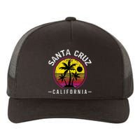 Santa Cruz California Sunset 70s 80s Surfer Summer Sun Yupoong Adult 5-Panel Trucker Hat