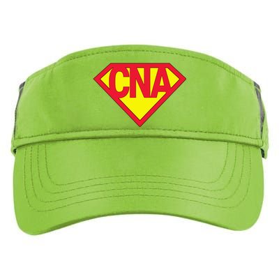 Super Cna Certified Nurse Assistant Superhero Gift Adult Drive Performance Visor