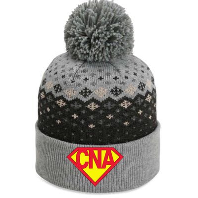 Super Cna Certified Nurse Assistant Superhero Gift The Baniff Cuffed Pom Beanie