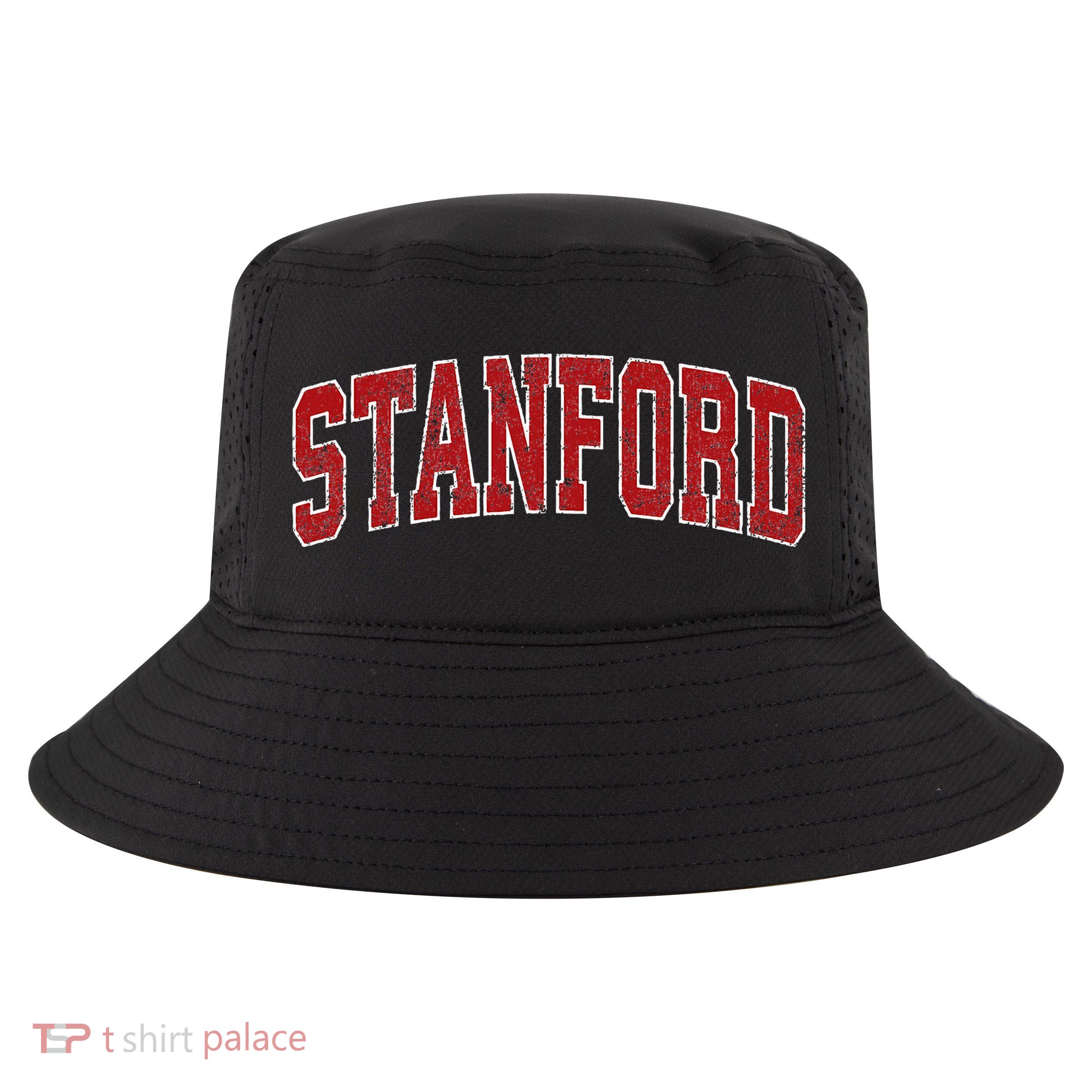 S.T.A.N.F.O.R.D California Ca Vintage Athletic Sports Cool Comfort Performance Bucket Hat
