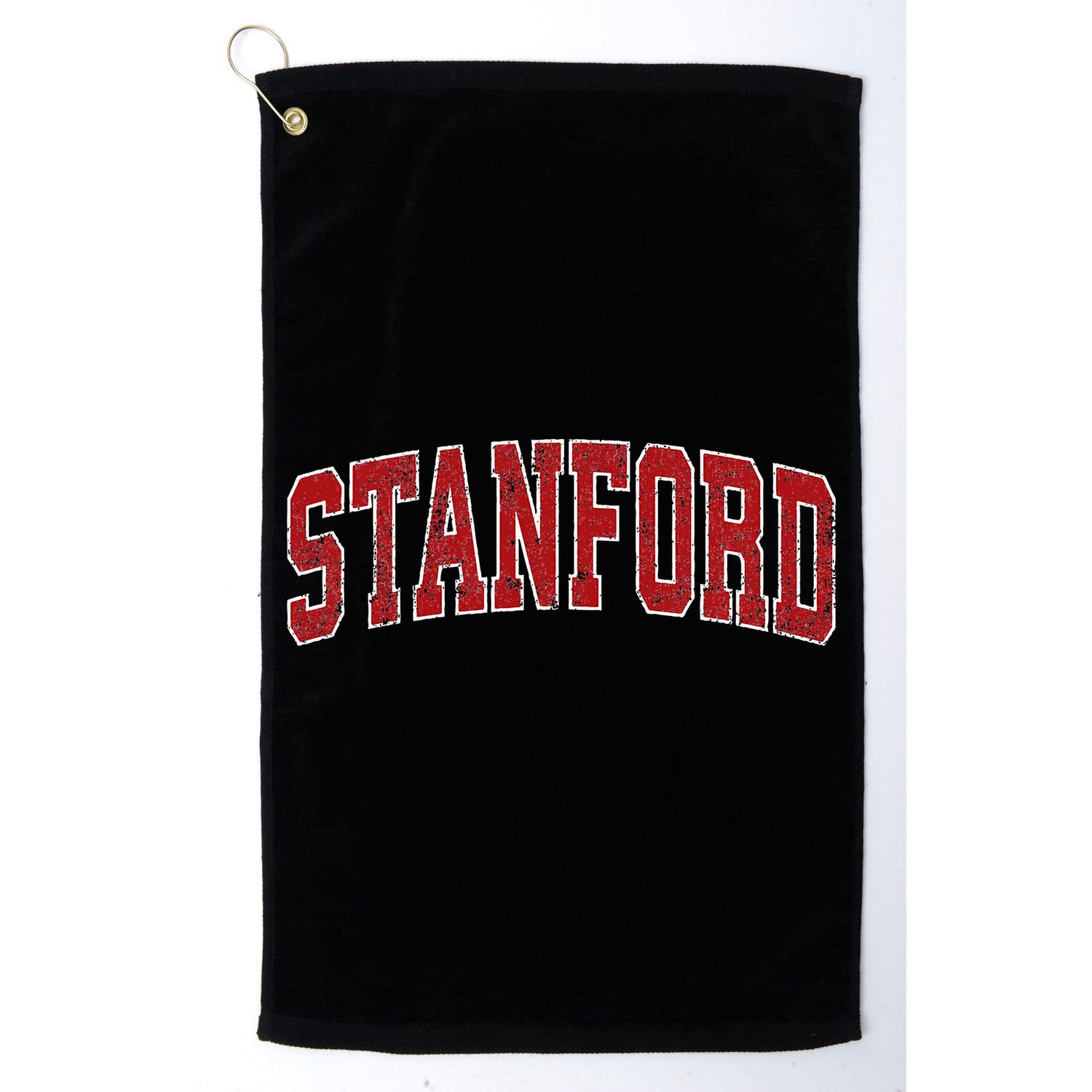 S.T.A.N.F.O.R.D California Ca Vintage Athletic Sports Golf Towel