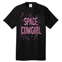 Space Cowgirl  Cow  70s Disco Preppy Cowgirl Tall T-Shirt