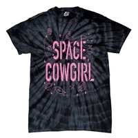 Space Cowgirl  Cow  70s Disco Preppy Cowgirl Tie-Dye T-Shirt