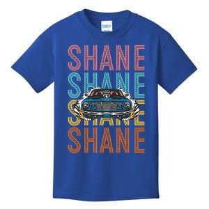 Shane Custom Car Racing Hobbyist Cool Gift Kids T-Shirt