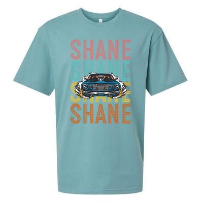 Shane Custom Car Racing Hobbyist Cool Gift Sueded Cloud Jersey T-Shirt