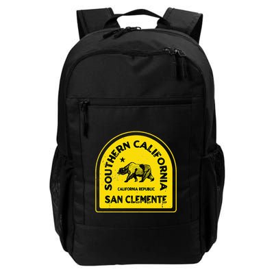 San Clemente Ca Vintage Style Southern California Backpack