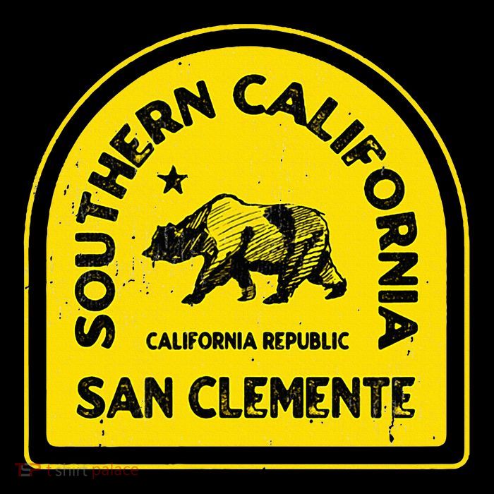 San Clemente Ca Vintage Style Southern California Flatbill Hat