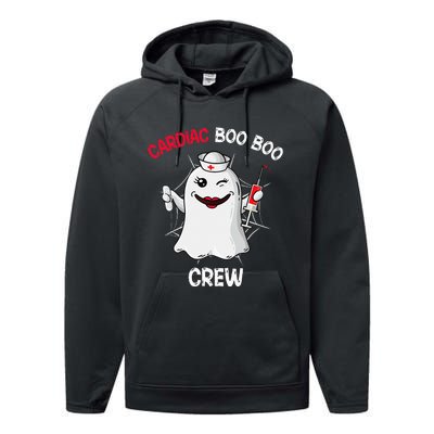 Spooky Cardiac Crew Halloween Nurse Costume Performance Fleece Hoodie